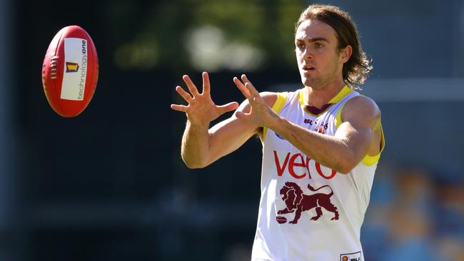 Rhys Mathieson on the bubble after playing two games. Picture: Darren England