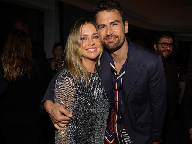 James with wife Ruth Kearney. Picture: Matt Winkelmeyer/Getty Images for W Magazine