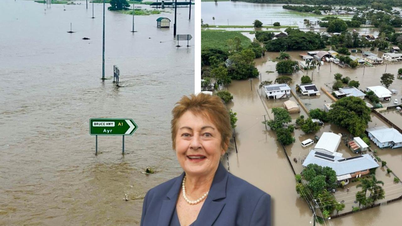 Burdekin Mayor Pierina Dalle Cort was pleased with how her region had coped with the major flooding event. Pictures: Supplied.