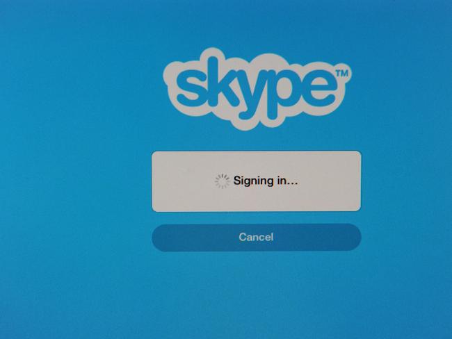 Fisher contacted the assumed identity via Skype Chat.