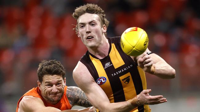 Hawthorn draft steal Josh Weddle has signed a two-year contract extension until the end of 2026. Picture: Phil Hillyard