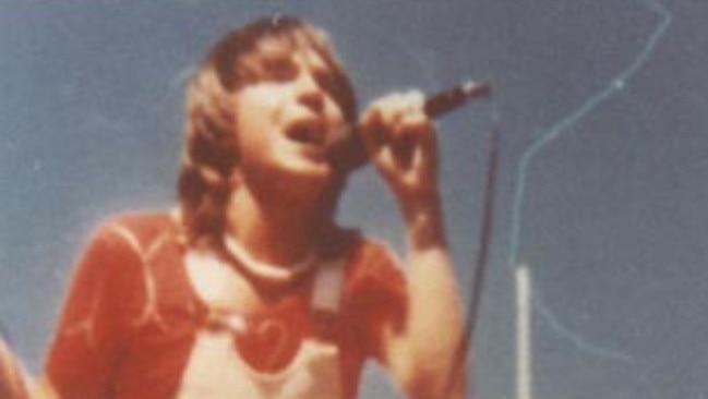 David Cassidy plays at Randwick Racecourse in 1947. Supplied: davidcassidy.com