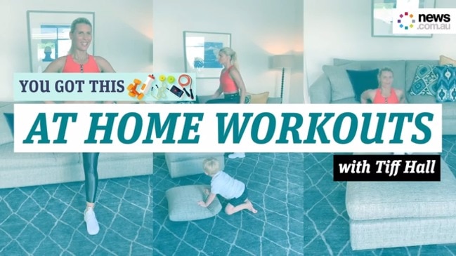 Tiffiny Hall's simple at home workout