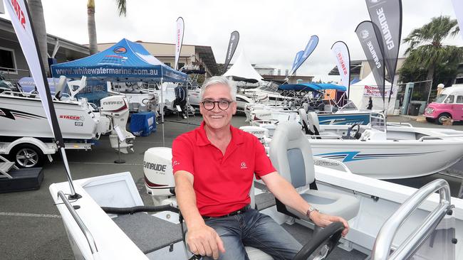 Gold Coast International Boat Show and Marine Expo founder Stephen Milne. Picture: Richard Gosling