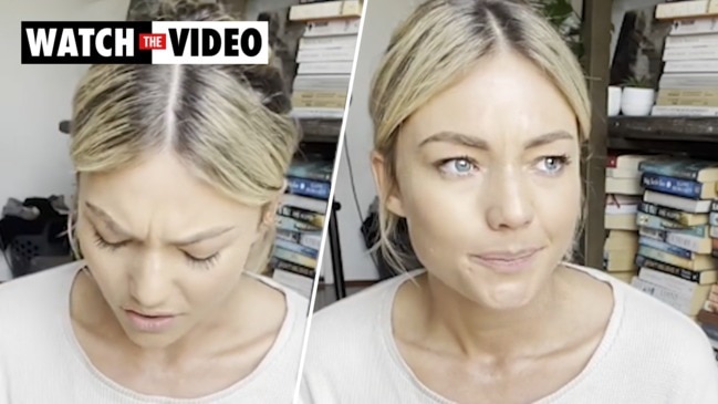 Sam Frost breaks down revealing she is unvaccinated