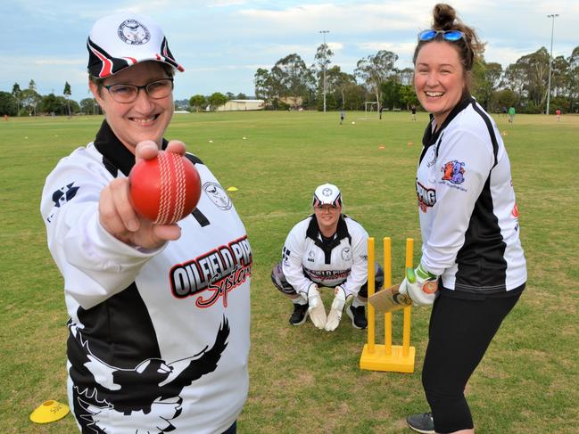 ‘A safe space to play’: Mums fill gap with women’s cricket group