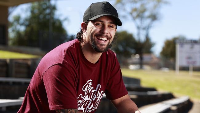 NRL star Josh Aloiai has been leading the calls for Pacific Islander communities to come together and stop the violence. Picture: Tim Hunter