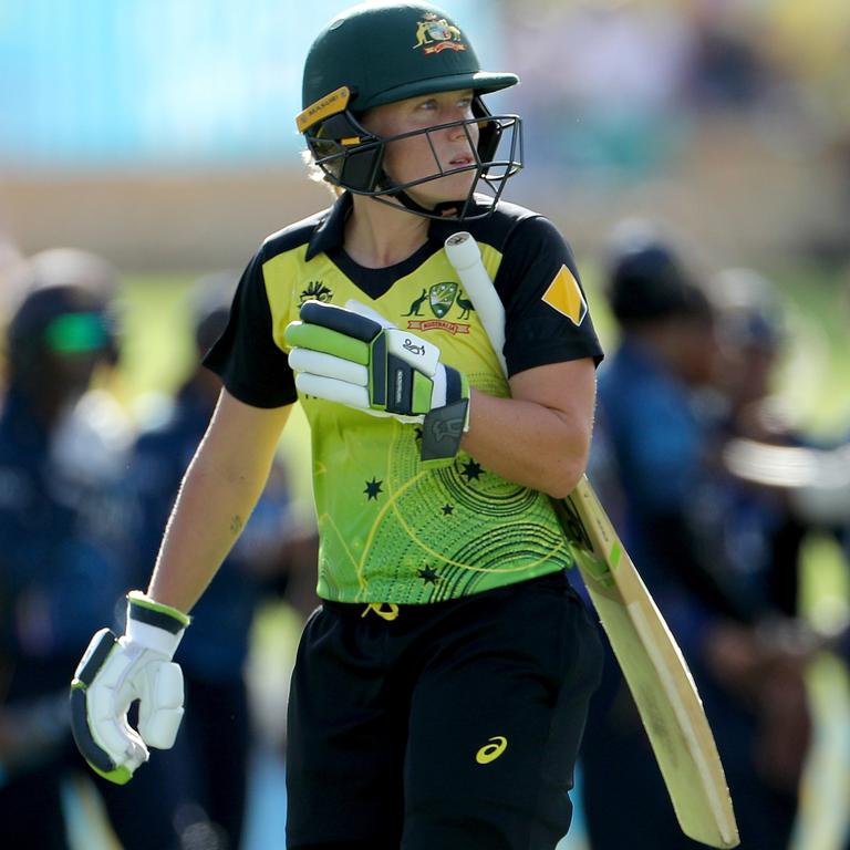 Alyssa Healy went through a lean run early in the Women's T20 World Cup. Picture: AAP Image/Richard Wainwright