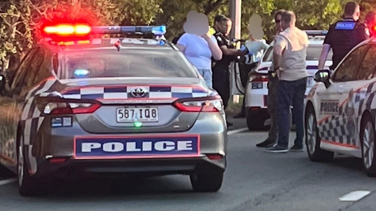 Two people taken into custody after stolen vehicle tracked on Bruce Highway