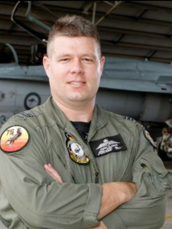 Former Defence Force pilot and flying instructor Adam Clarke. Picture: Supplied