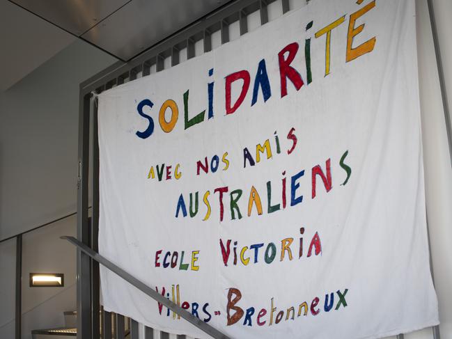 The entrance to the Franco-Australian Museum. Picture: Marie Genel