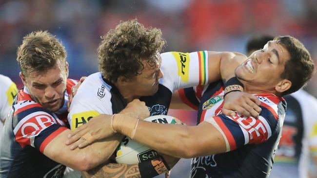 The Roosters were without James Tedesco and Cooper Cronk.
