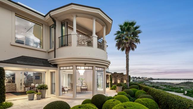 The European-inspired villa at 39 Seacombe Grove, Brighton.