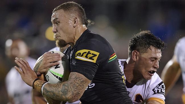 James Fisher-Harris was strong for the Panthers. Picture: Brett Hemmings/Getty Images