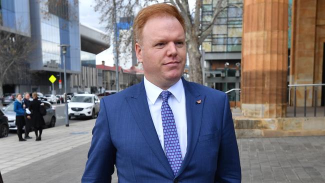 Richard Boyle outside court after an earlier hearing. Picture: AAP / David Mariuz