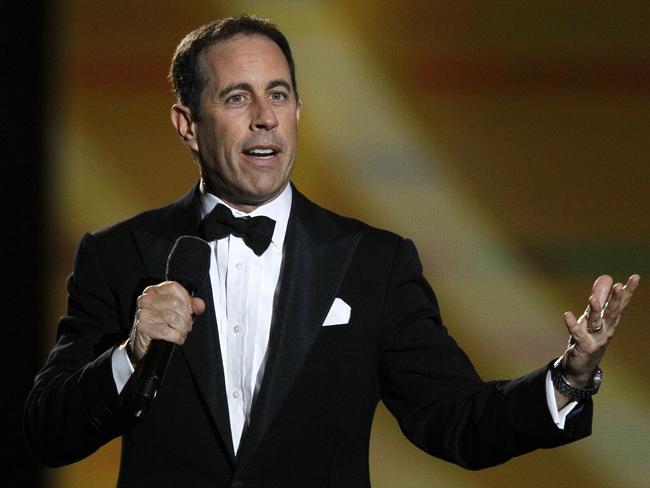 Keeping it clean … Comedy icon Jerry Seinfeld. Picture: AP Photo/Charles Rex Arbogast