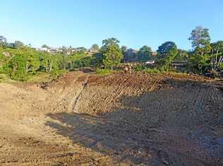 Some of the illegal works at 554 Ballina Road, Goonellabah.