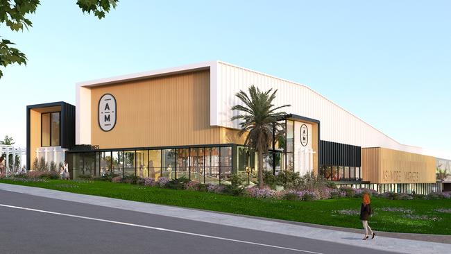 A new render of the proposed Ashmore Markets centre.