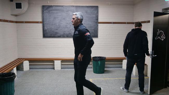 Ivan Cleary was overheard losing his cool. Photo: Brett Costello