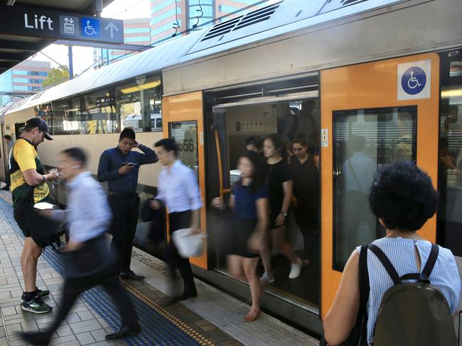 Commuters will be expected to help in case of a medical emergency when travelling on the new intercity train fleet. Picture: Dylan Robinson