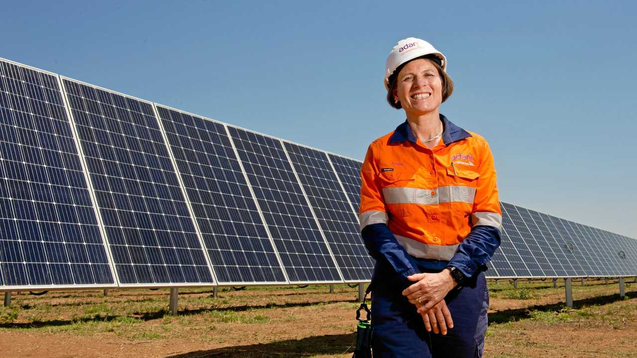 Adani powers on with solar project | The Courier Mail