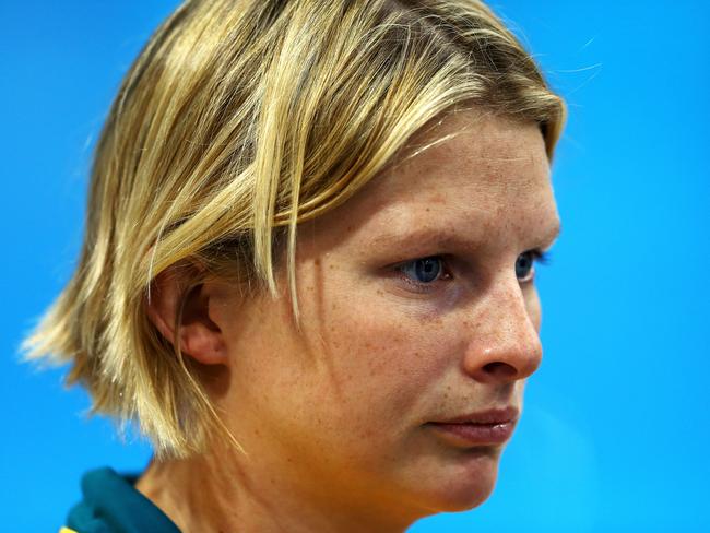 Leisel Jones during the 2012 London Olympics. Photo: Al Bello.