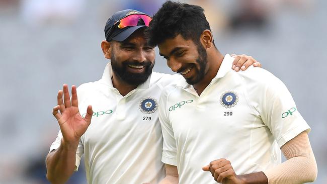 Bumrah and Mohammed Shami form a potent opening attack for India.