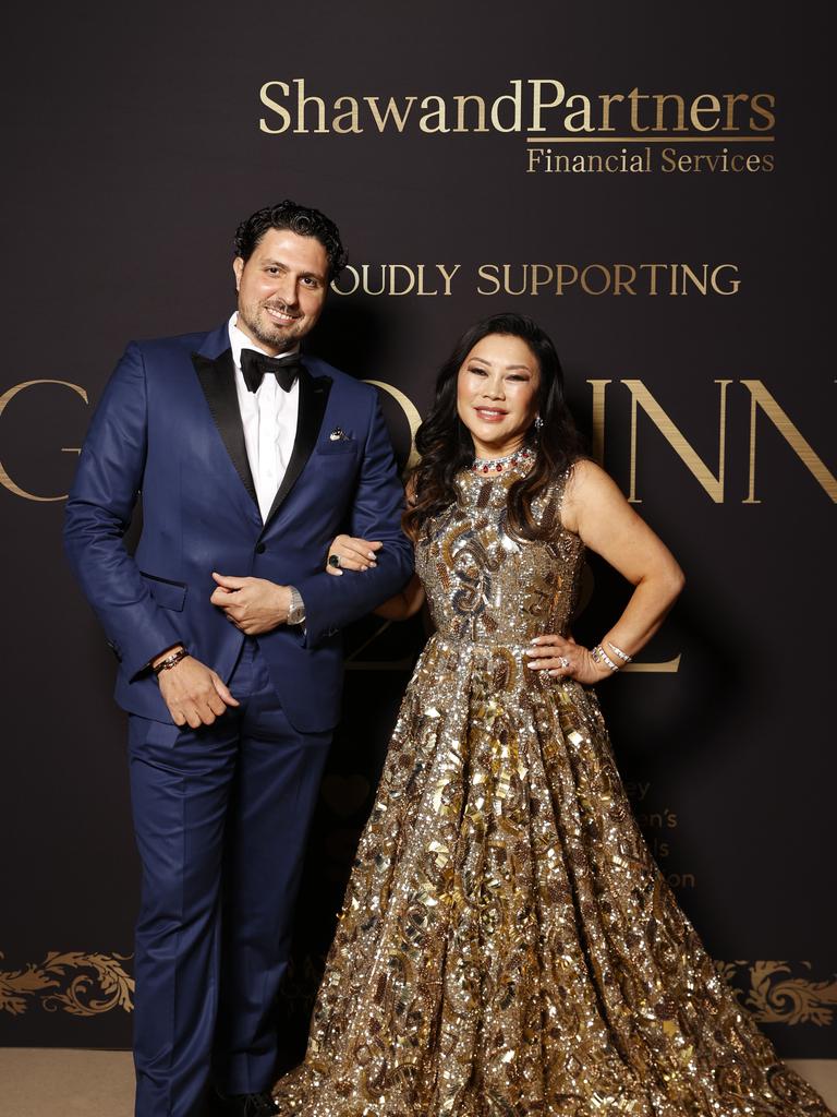 Eileen Bond at the Gold Dinner Fundraiser for the Sydney Children’s Hospital Picture: Jonathan Ng