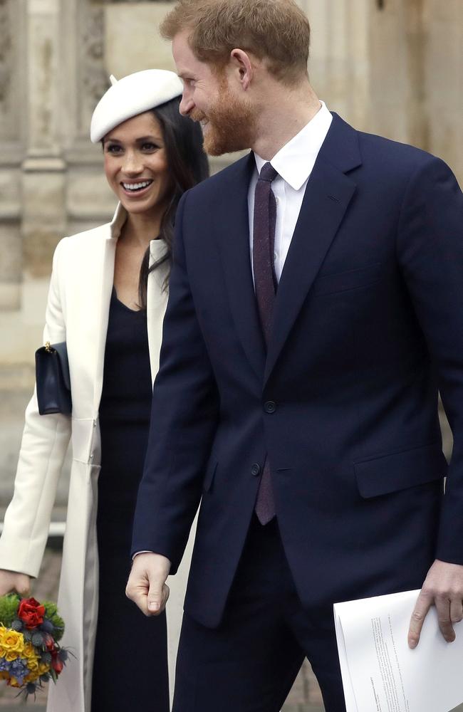 The royal couple will invite 600 to a reception and 200 to another dinner afterwards. Picture: MEGA.