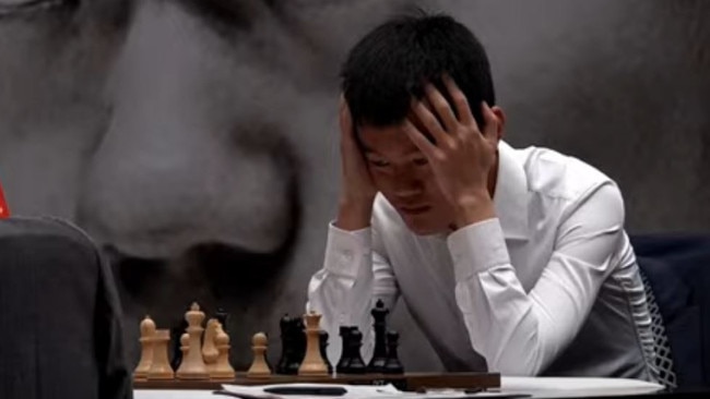 Ding Liren plays Ian Nepomniachtchi. Picture: Chess.com