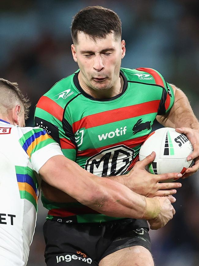 Lachlan Ilias is locked in for the Rabbitohs. Picture: Getty Images