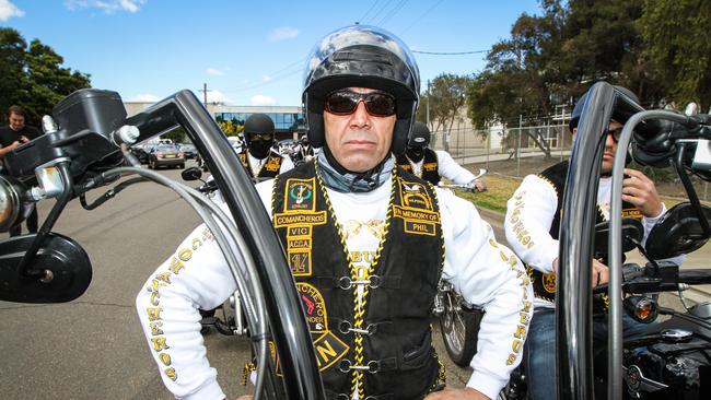 The Comanchero Motorcycle Club’s former president Jay Malkoun.