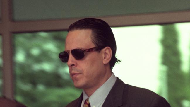 Alphonse Gangitano outside court in 1996. Picture: File Photo / Ben Swinnerton