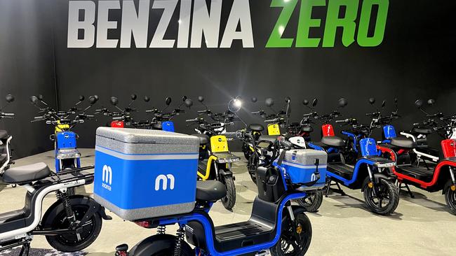 Bartons' new Benzina Zero showroom at Capalaba.