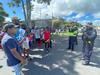 Fiery protest outside Mareeba police station after shooting