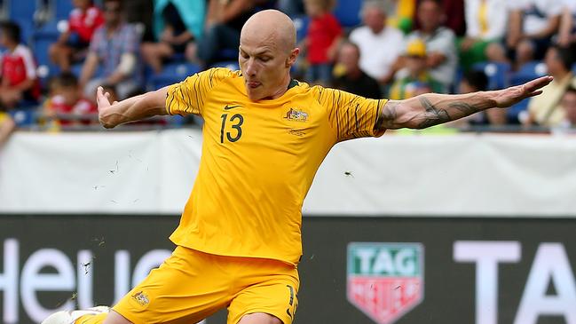 Aaron Mooy will be steering the Socceroos round the park.