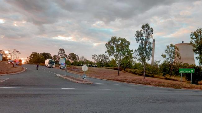 Evacuation of Callide Power Station