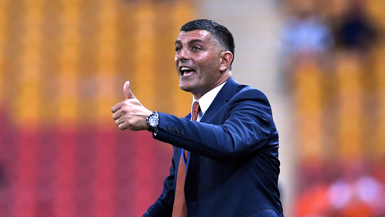 John Aloisi has steeped down as Brisbane Roar head coach.