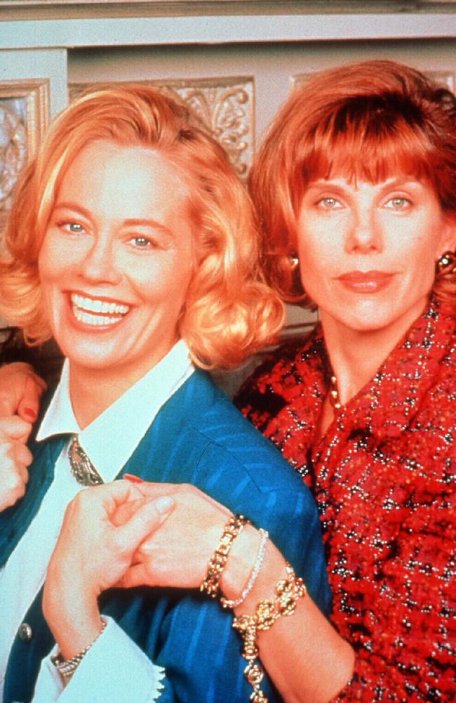 In the 90s, Shepherd starred on her self-titled sitcom with Christine Baranski. Picture: News Corp Australia