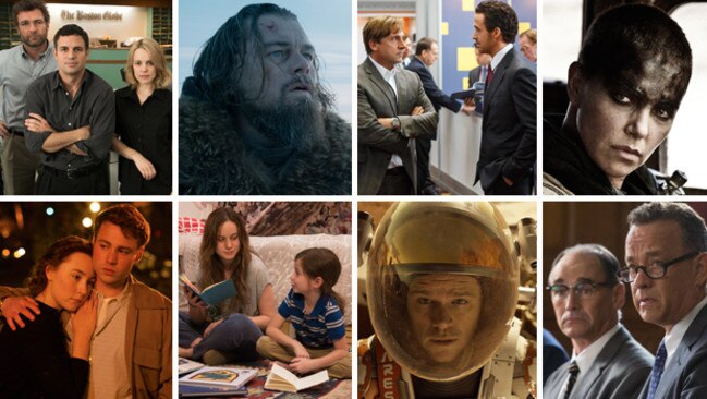 Best Picture Nominees composite. Picture: Supplied