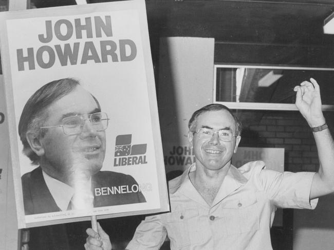 John Howard held the seat of Bennelong from 1974 until his political career ended in 2007. Picture: David Motte