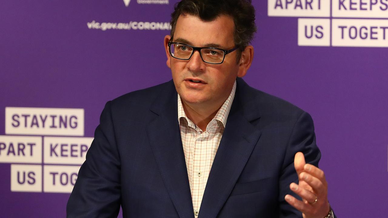 On Sunday, Victorian Premier Daniel Andrews said most shops could not reopen before late October at the earliest. Picture: Robert Cianflone/Getty Images.