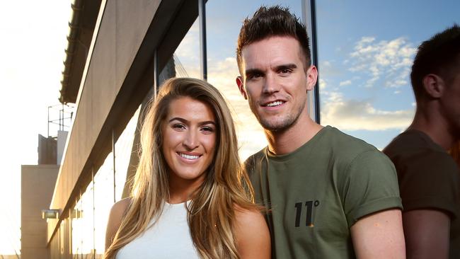 Gary Beadle from Geordie Shore and his now ex-girlfriend Lillie Lexie Gregg. Picture: Richard Dobson