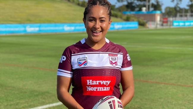 Shaniah Power will make her State of Origin debut on Friday night. Photo: Nathan Hopkins / NRL Images