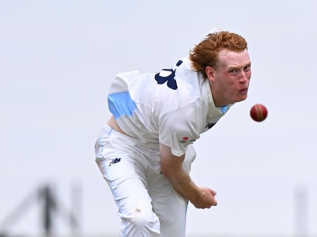 Jack Nisbet charges in. Picture: Steve Bell/Getty Images