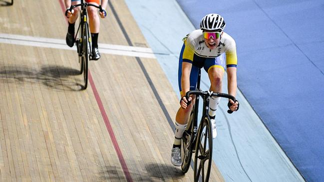 Local cycling star Sophie Edwards is set to tear up the track in Birmingham. Picture: Morgan Sette