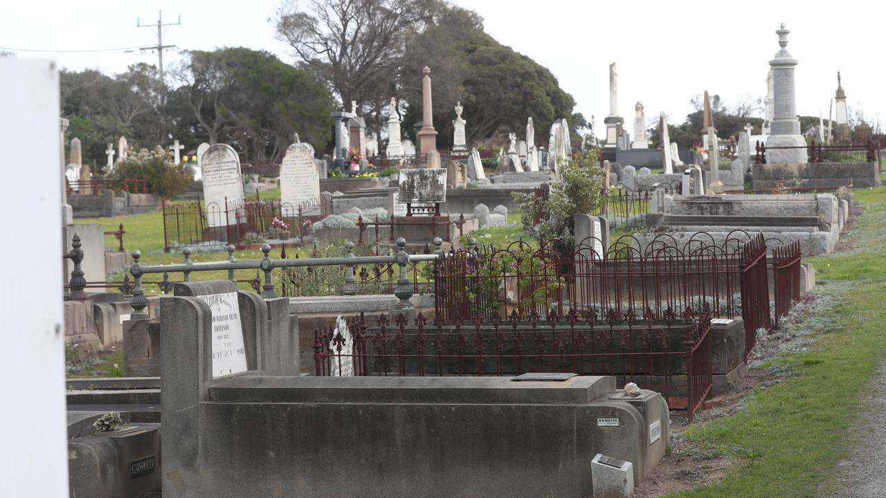 Queenscliff cemetery. Picture: Alan Barber.