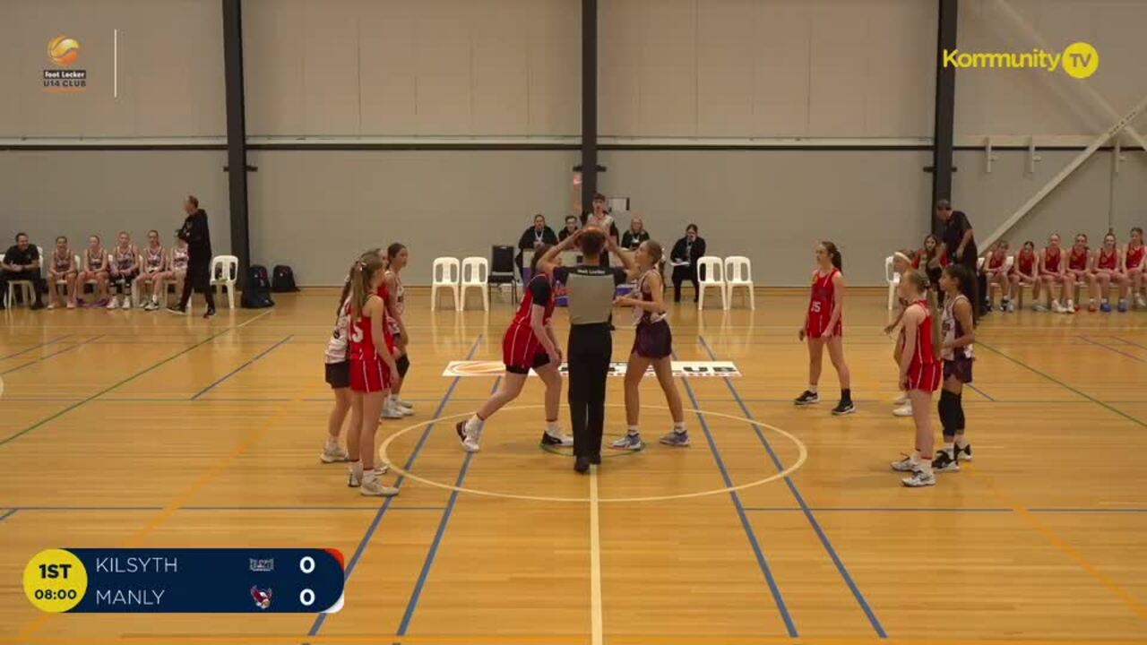 Replay: Kilsyth Cobras v Manly Sea Eagles (Girls Champs quarter) - 2024 Basketball Australia U14 Club Championships Day 4