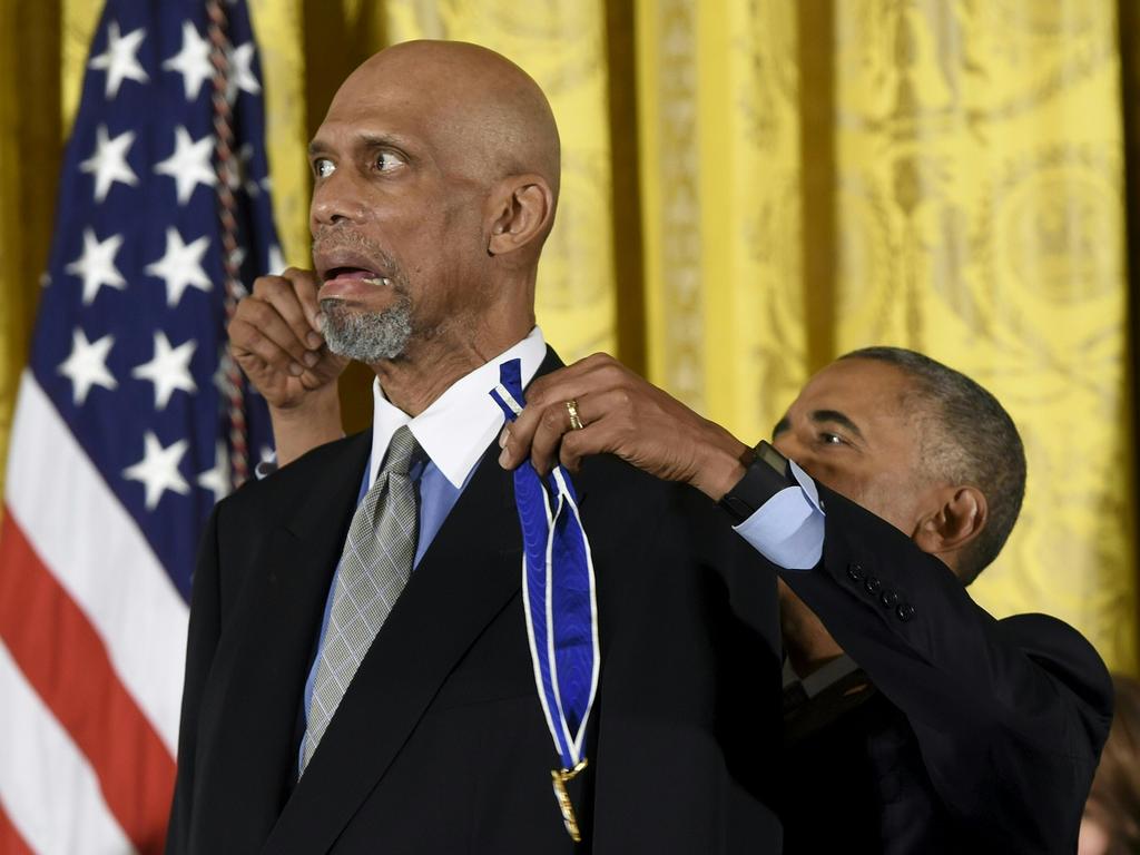 Kareem Abdul-Jabbar is a recipient of the Presidential Medal of Freedom, the nation's highest civilian honour.