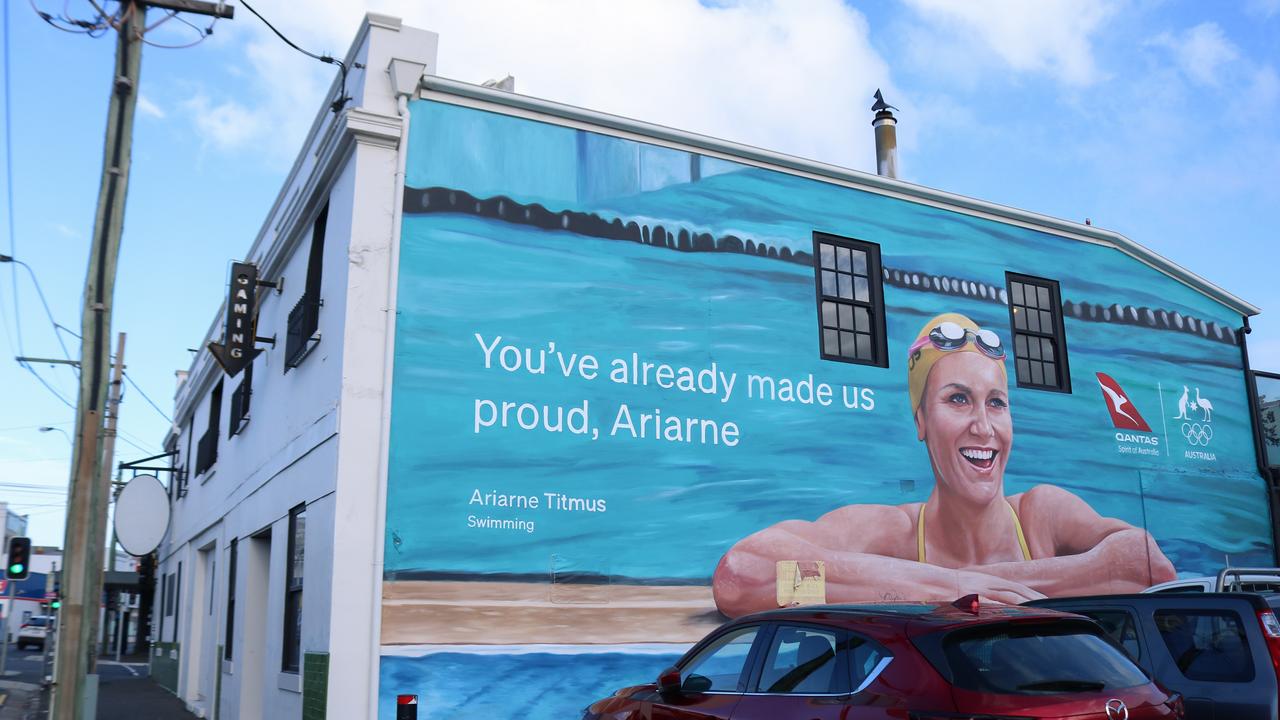 Ariarne Titmus Honoured With Hometown Mural | The Mercury